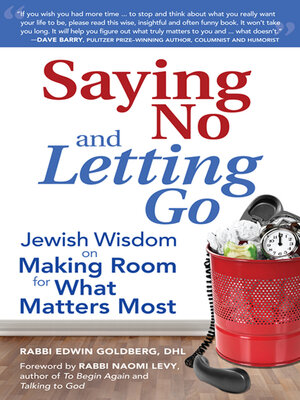 cover image of Saying No and Letting Go